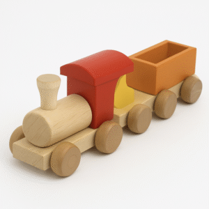 Wooden Train Set